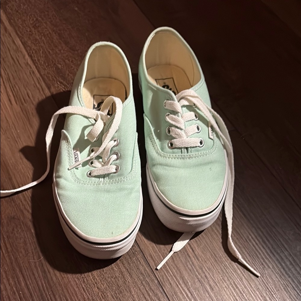 Vans Mint Green Women's Sneakers